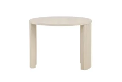 Venture Home Couchtisch Sofatisch, MDF, rund, abgerundet, kompakt, dezent, klassisch