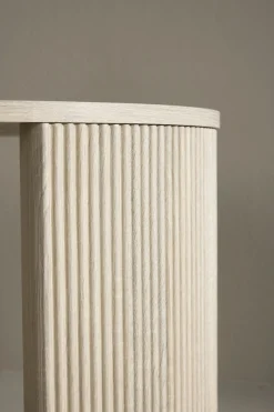 Venture Home Couchtisch Sofatisch, MDF, rund, abgerundet, kompakt, dezent, klassisch