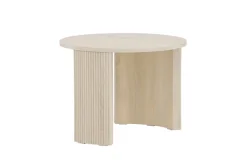 Venture Home Couchtisch Sofatisch, MDF, rund, abgerundet, kompakt, dezent, klassisch