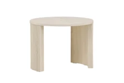 Venture Home Couchtisch Sofatisch, MDF, rund, abgerundet, kompakt, dezent, klassisch