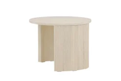 Venture Home Couchtisch Sofatisch, MDF, rund, abgerundet, kompakt, dezent, klassisch