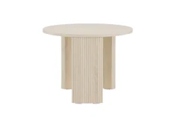 Venture Home Couchtisch Sofatisch, MDF, rund, abgerundet, kompakt, dezent, klassisch