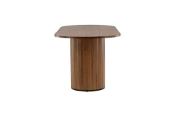 Venture Home Esstisch »Bianca, ovaler Esstisch mit Furnier-Veredelung, 200 × 90 cm« Esszimmertisch, MDF, Holzfurnier-Optik, oval, geräumig, modern