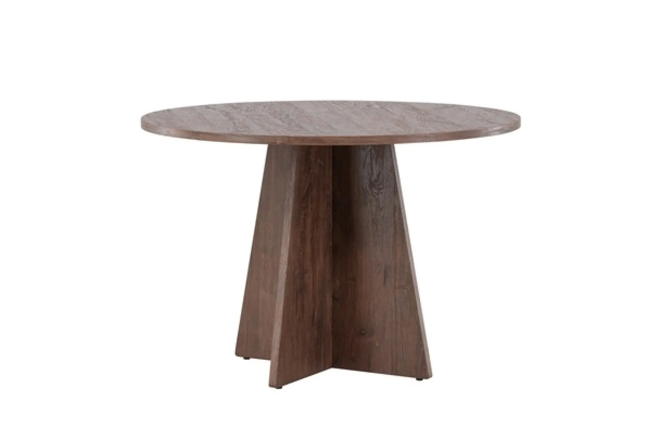 Venture Home Esstisch »Bootcut, runder Esstisch, charakterstark, Ø 110 cm« Esszimmertisch, MDF, einheitliche Lackierung, rund, modern, gesellig