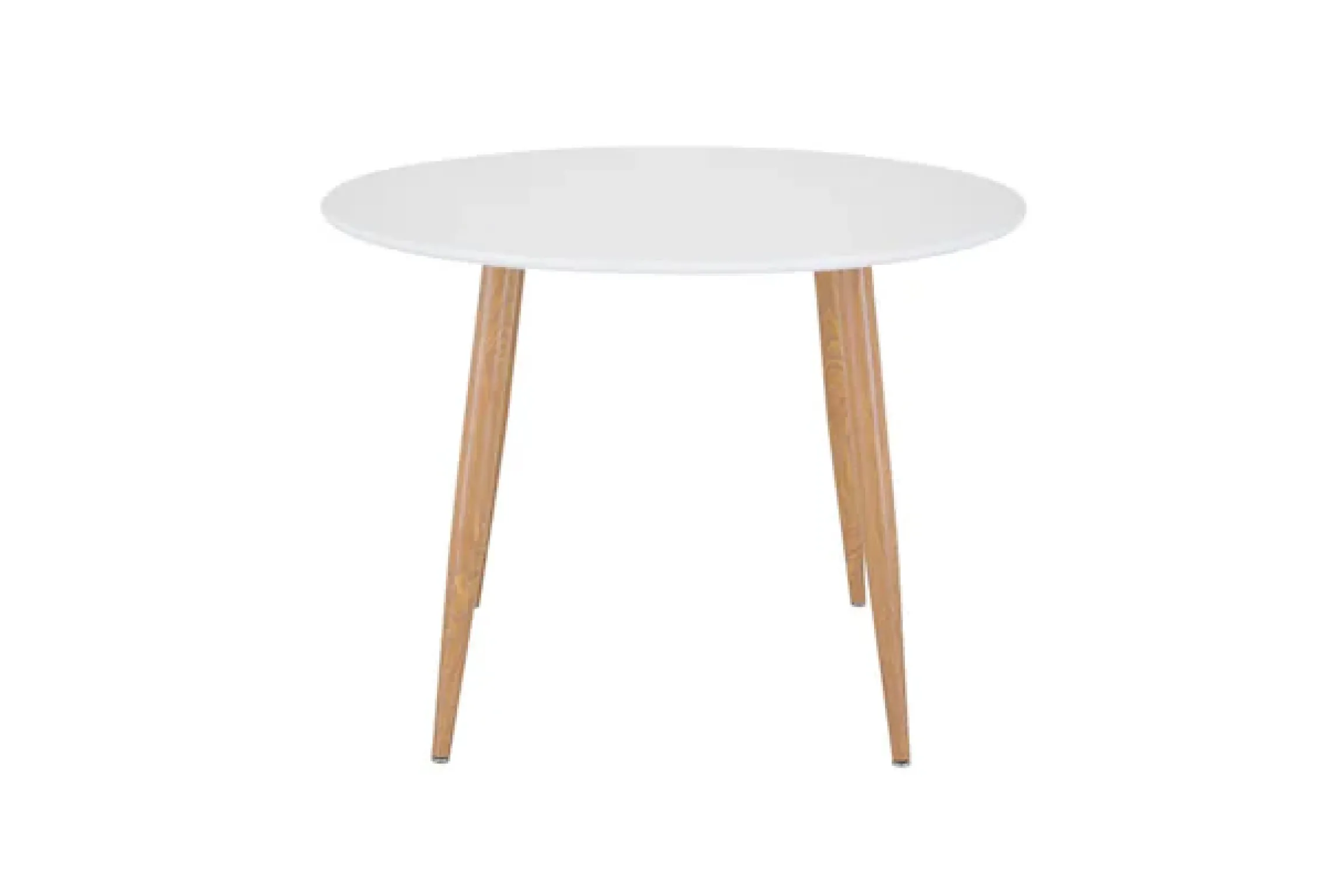Venture Home Esstisch Esszimmertisch, MDF, Stahlbeine, rund, stilvoll, klassisch