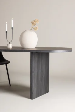 Venture Home Esstisch Esszimmertisch, MDF, oval, gesellig, einladend, modern
