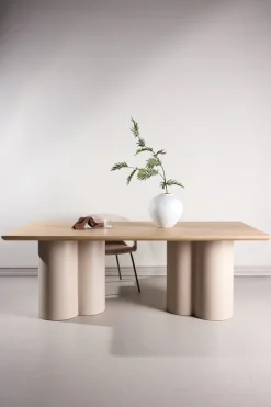 Venture Home Esstisch »Olivia, rechteckiger Esstisch, 210 × 100 cm« Esszimmertisch, MDF, rechteckig, geräumig, gesellig, einladend
