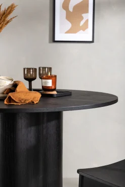 Venture Home Esstisch »Olivia, runder Esstisch, Ø 110 cm« Esszimmertisch, MDF, rund, skandinavisch, geschmackvoll