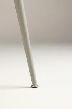 Venture Home Esstisch »Plaza, runder Esstisch in einladendem Beige, einheitlich, Ø 120 cm« Esszimmertisch, MDF, Stahlbeine, rund, harmonisch, einladend