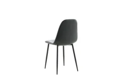 Venture Home Esszimmerstuhl »Polar, 2er-Set Esszimmerstühle in Braun-PU, 150 kg belastbar« () 2 Stk.Polsterstuhl, Lederlook, Metallbeine, abgerundet, edel