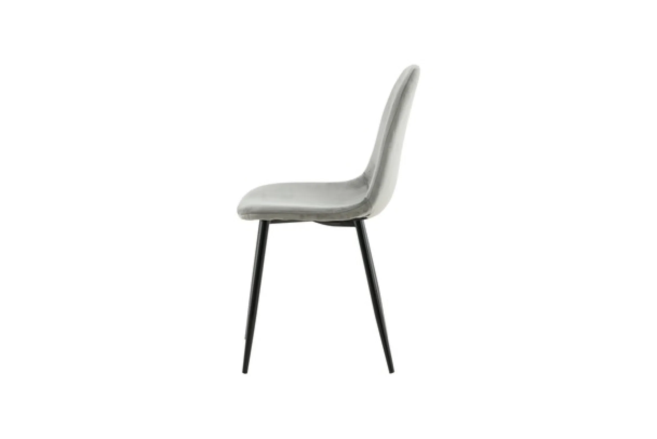 Venture Home Esszimmerstuhl »Polar, 2er-Set Esszimmerstühle in Beige-Samt, 150 kg belastbar« () 2 Stk.Polsterstuhl, Samt-Bezug, Metallbeine, abgerundet, modern