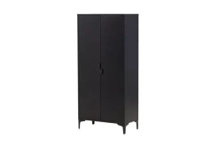Venture Home Garderobenschrank »Piring, Stauraumschrank aus Stahl, 2 Türen, Höhe 183 cm« Garderobenschrank, Pulverbeschichtung, Stange, Einlegeböden, modern