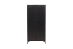 Venture Home Garderobenschrank »Piring, Stauraumschrank aus Stahl, 2 Türen, Höhe 183 cm« Garderobenschrank, Pulverbeschichtung, Stange, Einlegeböden, modern