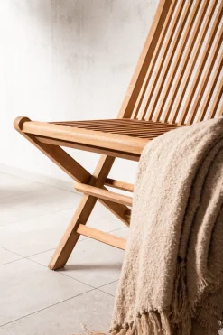 Venture Home Gartenlounge-Bank »Ghana, robuste Holzbank für hohen Sitzkomfort« Sitzbank minimalistisch, Teakoptik, komfortabel