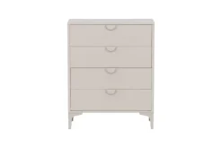 Venture Home Schubkastenkommode »Piring, hohe Kommode aus Stahl, 4 Schubladen, Höhe 98 cm« Schubladenkommode, Pulverbeschichtung, hoch, anspruchsvoll, modern