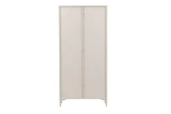 Venture Home Vitrine »Piring, hoher Stauraumschrank, 2 Türen, Höhe 190 cm« Hochschrank, Pulverbeschichtung, Glastüren, hoch, anspruchsvoll