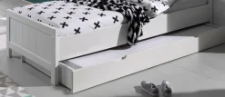 Vipack Bettschubkasten »ERIK« Made in Europe,mit Griffmulden, lackierte Oberfläche, leicht zu bedienen durch Rollen