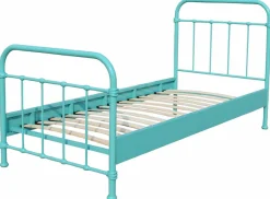 Vipack Einzelbett »New York, Bettgestell Metall, pulverbeschichtet, in zeitlosem Design« H/T ca. 100x210cm, inkl. Lattenrost, sehr stabil gebaut,zwei Breiten und mehrere Farben zu Auswahl