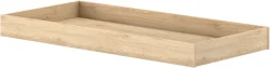 Vipack Einzelbett »SAM auf Rollen, einfach bedienbar, bietet zusätzlich Stauraum« (B/H/T ca. 198,5x18,5x93,6 cm) auch als Zusatzbett nutzbar,Innenmaß für Matratze B:190xH:12xT:90cm, Bodenplatte geschlossen