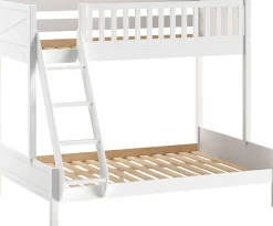 Vipack Etagenbett »Scott, Kiefer massiv, stabil gebaut, Made in Europe, Landhaus-Optik« B/H/T ca. 208x175x158cm, inkl. Rolllattenroste, Leiter, Absturzschutz,wahlweise, ohne Schublade, mit 2 kleinen oder 1 großen Bettschublade