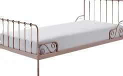 Vipack Jugendbett »Alice, Bettgestell Metall, pulverbeschichtet, in zeitlosem Design« B/H/T ca. 205x89,5x94,5cm, zwei Farben zur Auswahl,Metallbett inkl. Lattenrost, stabil und standfest