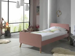 Vipack Jugendbett »Billy, Einzelbett 90/200, inkl. Rolllattenrost, modernes Design« B/H/T ca. 203,6x73,5x95cm, Profil-Optik in Kopf- und Fußteil,universell einsetzbar, verschiedene Farben zur Wahl