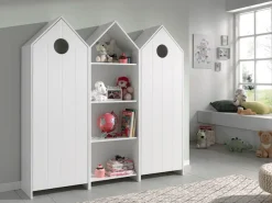 Vipack Jugendzimmer-Set »Casami, best. aus 2 Schränken mit Drehtür, 1 Regalschrank, TOP modern« B/H/T ca. 115,2x171,3x37cm, verschiedene Farbkombinationen erhältlich,