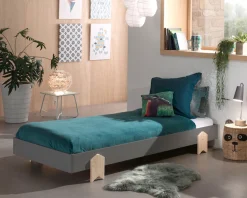 Vipack Kinderbett »Modulo« Made in Europe,Jugendbett, Einzelbett, Stapelbett mit Füßen in Pfeiloptik