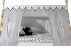 Vipack Kinderbett »Tipi« Made in Europe,mit Rolllattenrost und Zeltdach, wahlweise mit Schublade