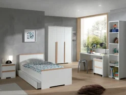 Vipack Kinderschreibtisch »London mit pflegeleichter Melamin Oberfläche, stabil gebaut« B/H/T ca. 140x75x65cm, wahlweise 2 Farben,Jugendschreibtisch, Schreibtisch, mit Melamin-Oberfläche, schlicht