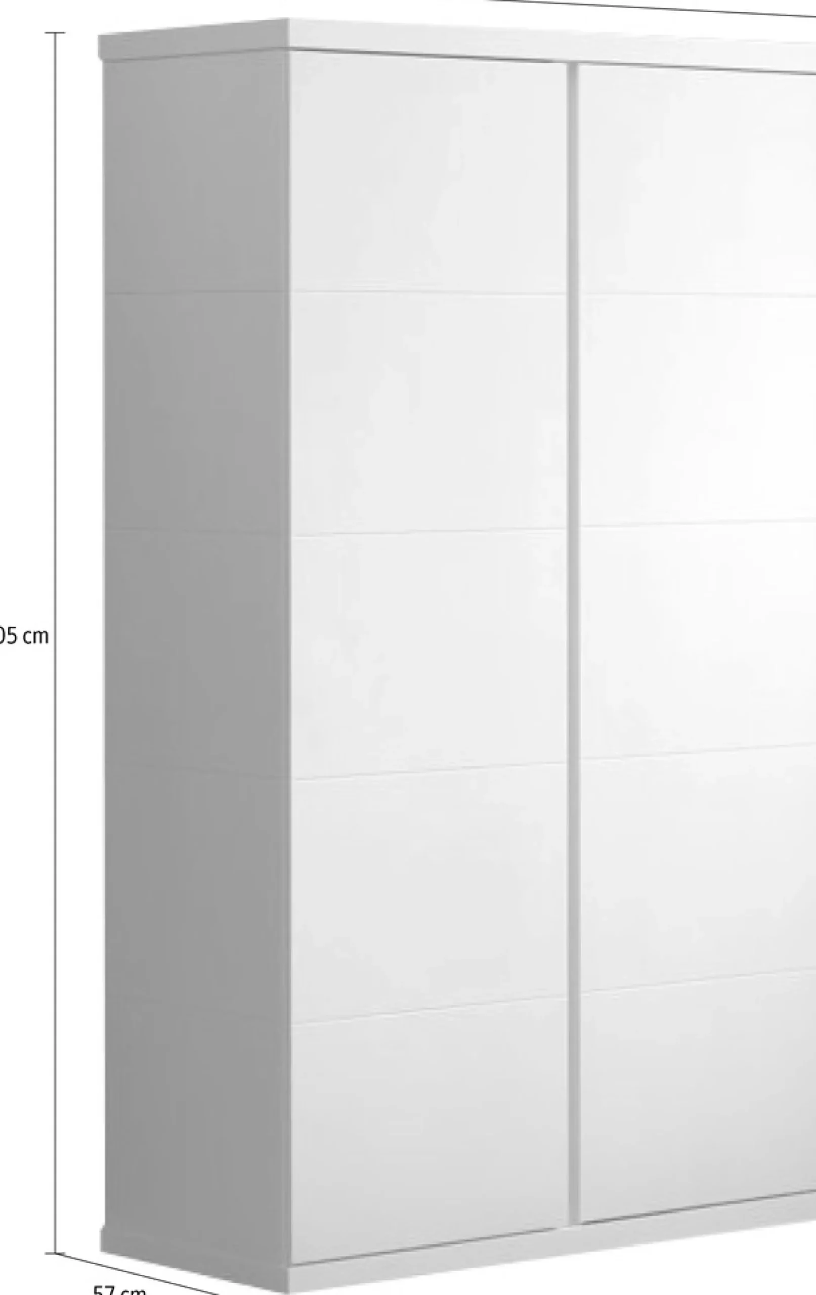 Vipack Kleiderschrank »0« B/H/T ca. 110x204,5x57cm,0