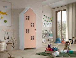 Vipack Kleiderschrank »Casami, mit trendiger Optik in zeitlosem Design« B/H/T ca. 57,6x171,3x37cm, Fronten in verschiedenen Farben erhältlich,variable Innenausstattung und viel Stauraum