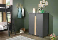 Vipack Kleiderschrank »London, Kinderkleiderschrank« Made in Europe,Wäscheschrank, mit Melamin-Oberfläche und Soft-Close