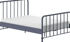 Vipack Metallbett »Bronxx, standfest gebaut, gradlinige Optik in zeitlosem Design« in 2 Größen und verschiedenen Farben erhältlich,inkl. Lattenrost, Mittelsteg und Fußstütze unter der Liegefläche