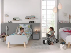 Vipack Nachtkonsole »Kiddy, mit 1 Drehtür, dahinter ein großes Fach« B/H/T ca. 40x40x36cm, MDF lackiert, in verschiednen Farben erhältlich,MDF-Oberfläche
