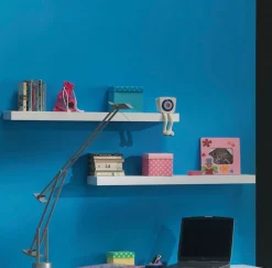 Vipack Wandboard Set, Made in Europe, 2 Stk. tlg. Wandregal-Set in moderner Optik und mit verdeckter Montage