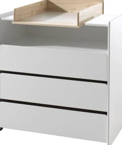 Vipack Wickelkommode »Kiddy« Wickelaufsatz, ohne Wickelauflage, viel Stauraum 90 cm