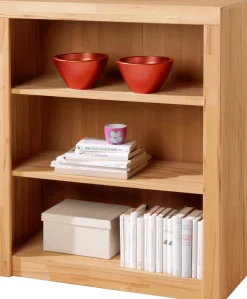 VOGL Möbelfabrik Bücherregal »Toronto« in 2 Höhen, Breite 90 cm, teilmassiv, Made in Germany
