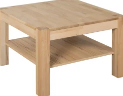 VOGL Möbelfabrik Couchtisch »Toronto« in 2 Größen, mit Ablageboden, teilmassiv, Höhe 46 cm, Made in Germany
