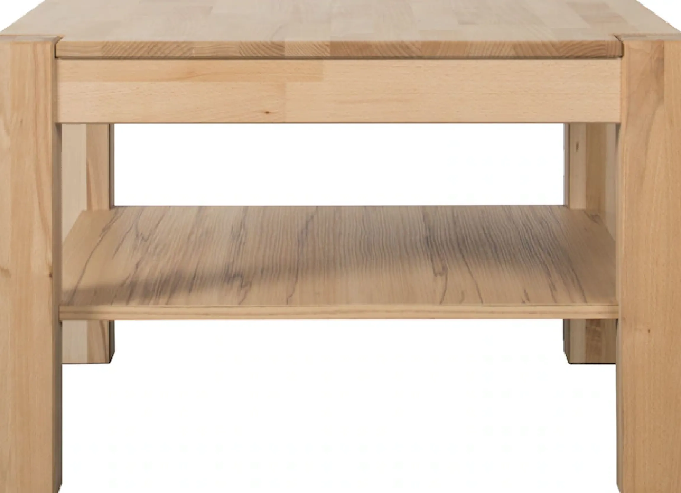 VOGL Möbelfabrik Couchtisch »Toronto« in 2 Größen, mit Ablageboden, teilmassiv, Höhe 46 cm, Made in Germany
