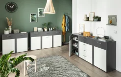 VOGL Möbelfabrik Kommode »Tirent« mit 2 Türen und 4 Schubkästen