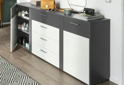 VOGL Möbelfabrik Kommode »Tirent« mit 2 Türen und 4 Schubkästen