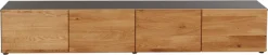 VOGL Möbelfabrik Lowboard »1237« Breite 184 cm, hängend und stehend, Front Eiche furniert