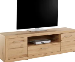 VOGL Möbelfabrik Lowboard »1237« Massivholzfront, Breite ca. 171 cm, mit Softclose Funktion
