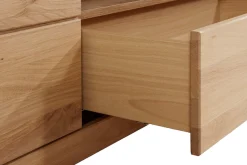 VOGL Möbelfabrik Lowboard »1237« Massivholzfront, Breite ca. 171 cm, mit Softclose Funktion