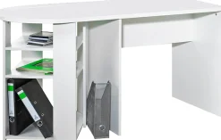 VOGL Möbelfabrik Schreibtisch frei im Raum aufstellbar, Breite 135 cm, Made in Germany