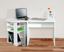 VOGL Möbelfabrik Schreibtisch frei im Raum aufstellbar, Breite 135 cm, Made in Germany