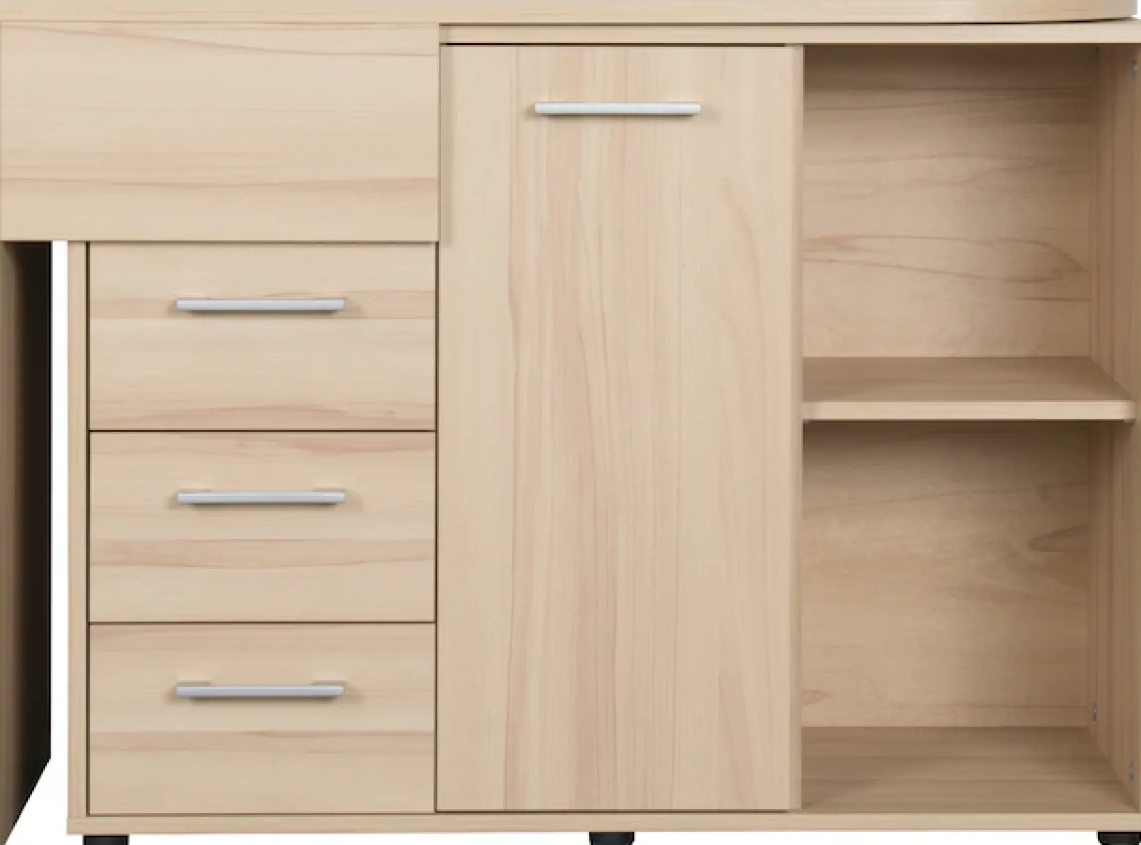VOGL Möbelfabrik Schreibtisch »1246 mit schwenkbarer Tischplatte« platzsparend, Breite 98-149 cm, Made in Germany