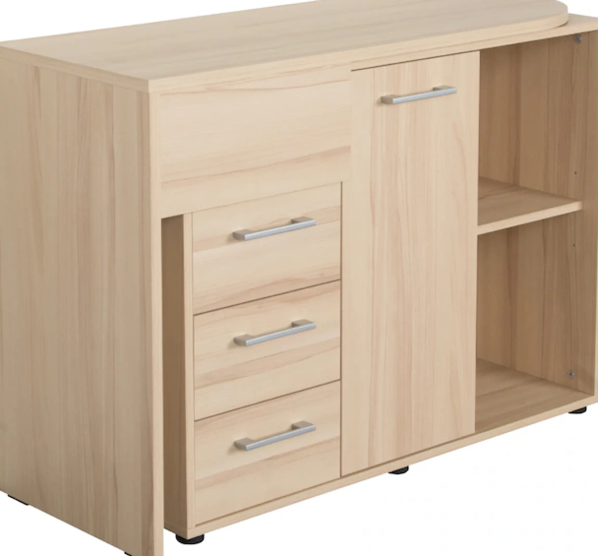 VOGL Möbelfabrik Schreibtisch »1246 mit schwenkbarer Tischplatte« platzsparend, Breite 98-149 cm, Made in Germany