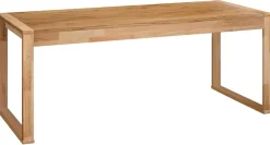 VOGL Möbelfabrik Schreibtisch »Toronto, Bürotisch, aus Massivholz, oder Echtholzfurnier« In 2 Breiten, 180 cm und 140 cm